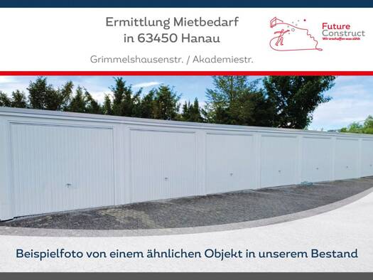 Garage zur Miete 89 € Grimmelshausenstraße Hanau Hanau 63450