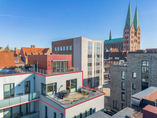 Wohnung zum Kauf 650.000 € 3 Zimmer 107 m² 3. Geschoss frei ab 01.06.2026 Innenstadt Lübeck 23552