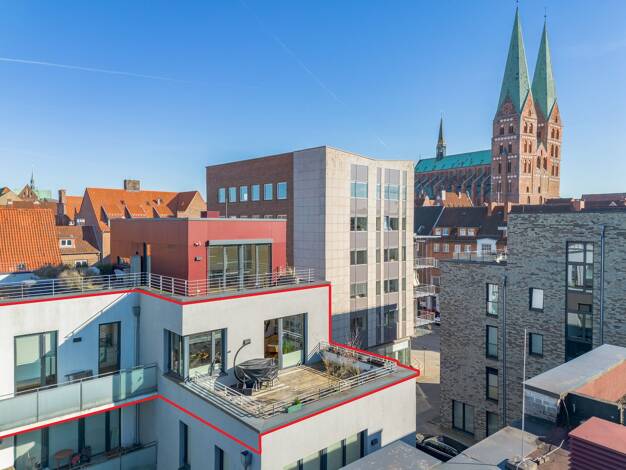 Wohnung zum Kauf 650.000 € 3 Zimmer 107 m² 3. Geschoss frei ab 01.06.2026 Innenstadt Lübeck 23552