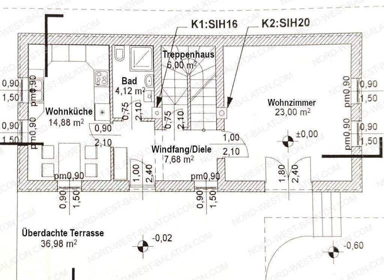Einfamilienhaus zum Kauf provisionsfrei 269.000 € 3 Zimmer 120 m² 725 m² Grundstück Vonyarcvashegy 8314