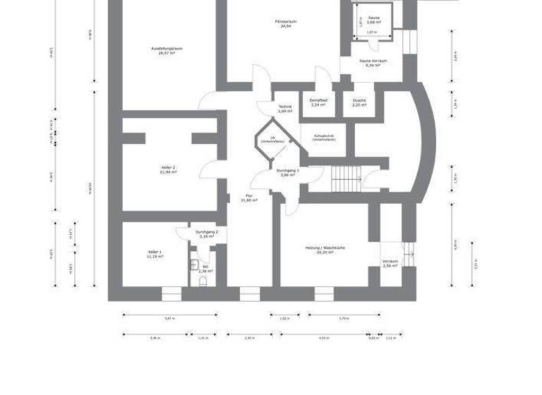 Mehrfamilienhaus zum Kauf 3.590.000 € 15 Zimmer 606 m² 966 m² Grundstück Elberfeld Wuppertal 42115