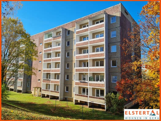 Wohnung zur Miete 297 € 1 Zimmer 34,9 m² 1. Geschoss Hilde-Coppi-Straße 2/205 Bieblach-Ost Gera 07552
