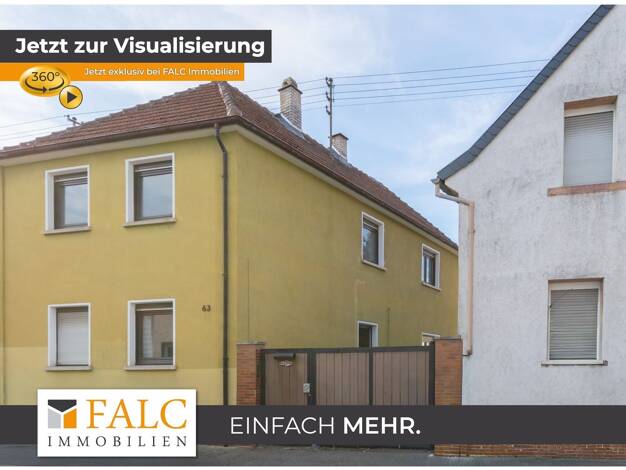 Einfamilienhaus zum Kauf 249.500 € 7 Zimmer 130 m² 490 m² Grundstück Oppau Ludwigshafen am Rhein 67069