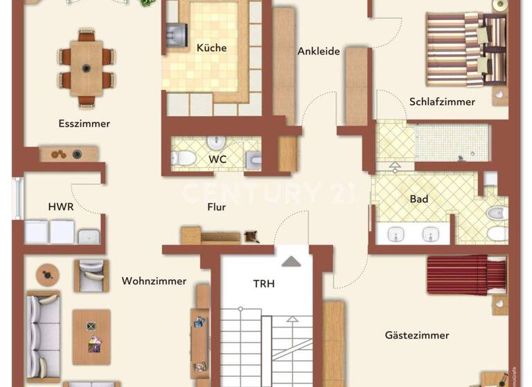 Wohnung zur Miete 1.500 € 5 Zimmer 123 m² 2. Geschoss frei ab sofort Emst Hagen-Emst 58093