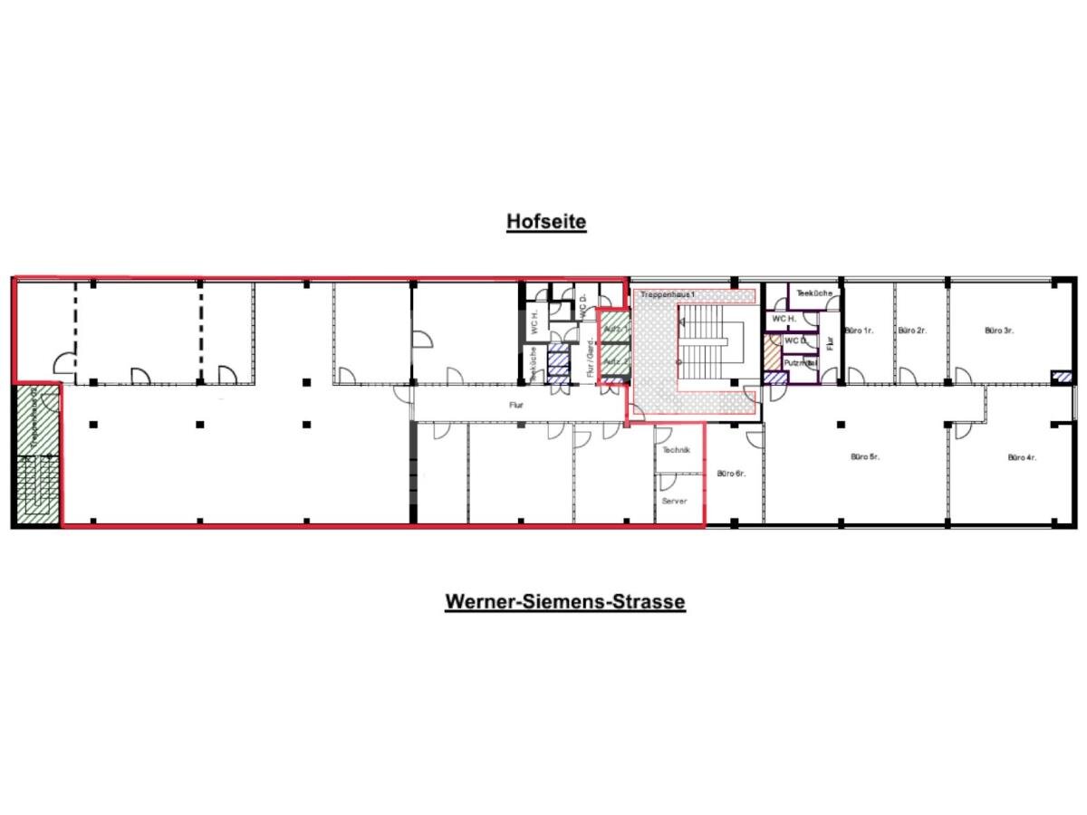 Bürogebäude zur Miete 9,50 € 510 m²<br/>Bürofläche ab 510 m²<br/>Teilbarkeit Billbrook Hamburg 22113