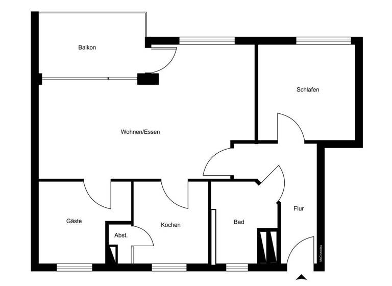 Wohnung zum Kauf 255.000 € 3 Zimmer 81,9 m² EG Wechloy Oldenburg 26129