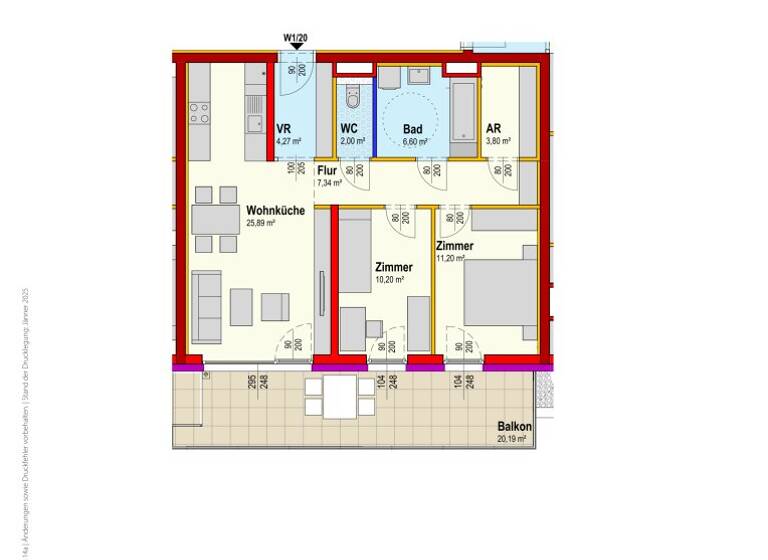 Wohnung zur Miete 719 € 3 Zimmer 71,3 m² 2. Geschoss frei ab 30.06.2026 Reinsberg 3264