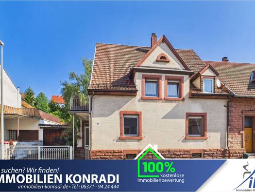 Doppelhaushälfte zum Kauf 129.000 € 7 Zimmer 166 m² 260 m² Grundstück Waldfischbach-Burgalben 67714