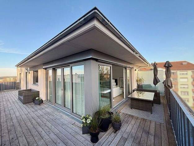 Penthouse zur Miete 1.480 € 3 Zimmer 106 m² frei ab 15.03.2026 Traunreut 83301