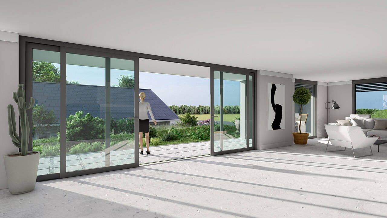 Immobilie in Gorxheimertal - PANORAMA! Stilvolles Design trifft auf atemberaubende Aussicht. Gartengeschoss - Luxuriöse 5 Zimmer Whg. mit 2 Bädern, Sauna und eigenem Gartenanteil - Bild 3