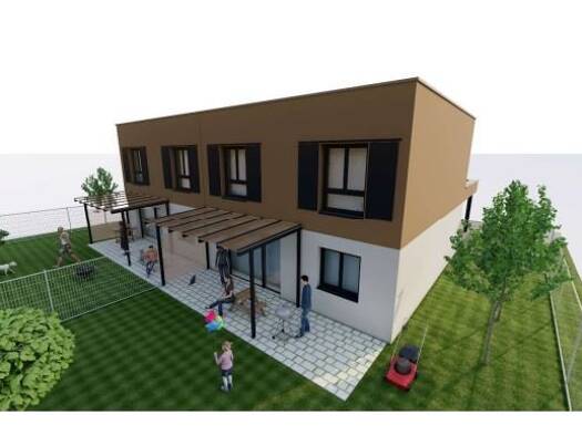 Doppelhaushälfte zum Kauf provisionsfrei 466.000 € 4 Zimmer 120 m² 261 m² Grundstück frei ab sofort Preding Preding 8503