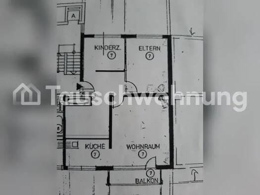 Wohnung zur Miete Tauschwohnung 1.000 € 3 Zimmer 75 m² 4. Geschoss Lindenthal Köln 50931