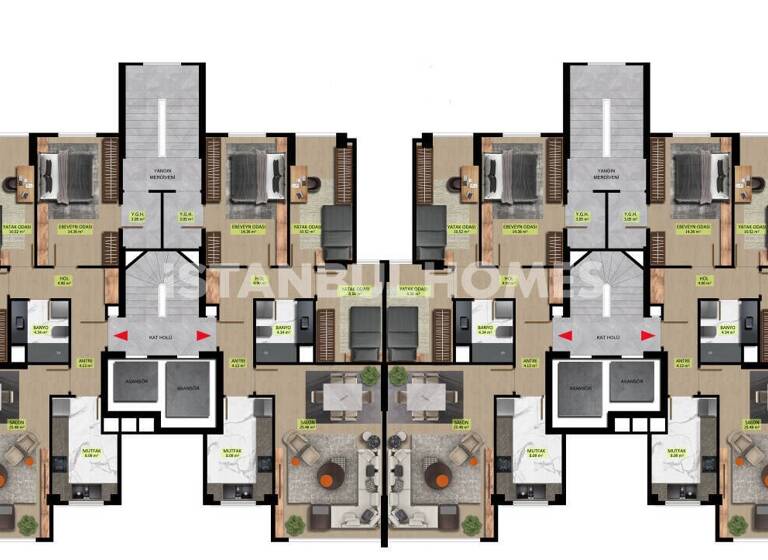 Studio zum Kauf 401.000 € 4 Zimmer 110 m² EG Istanbul 34744