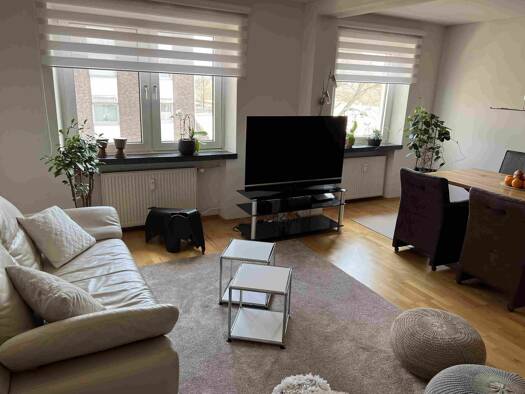 Wohnung zur Miete 600 € 3 Zimmer 83 m² Geschoss 2/3 frei ab sofort Gartenstraße 61 Rheydt Mönchengladbach 41236