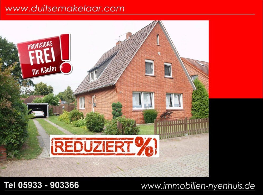 Einfamilienhaus zum Kauf provisionsfrei 199.000 € 6 Zimmer 117,3 m²<br/>Wohnfläche 1.081 m²<br/>Grundstück ab sofort<br/>Verfügbarkeit Kanalstr. 33 Lathen Lathen/Dünefehn 49762