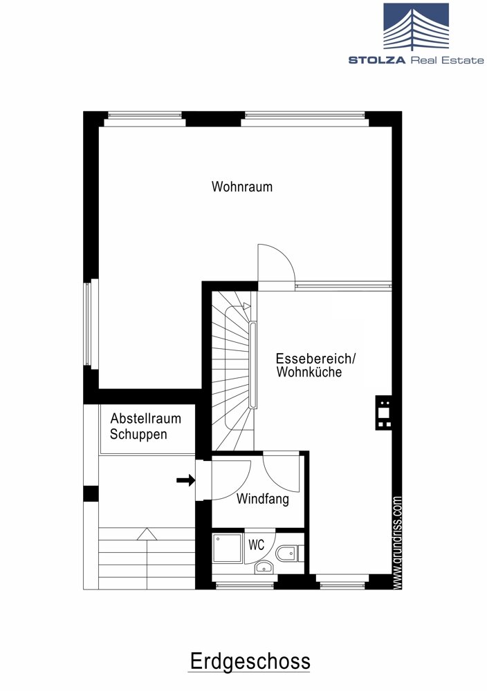 Reihenendhaus zum Kauf 595.000 € 5 Zimmer 169,6 m²<br/>Wohnfläche 308,6 m²<br/>Grundstück Hummelsbüttel Hamburg 22399