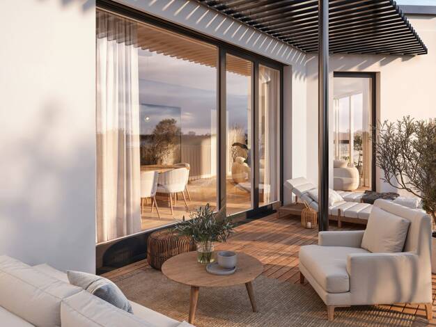 Penthouse zum Kauf - Erstbezug provisionsfrei 2.800.000 € 5 Zimmer 203,8 m² 5. Geschoss Düsseltal Düsseldorf 40239