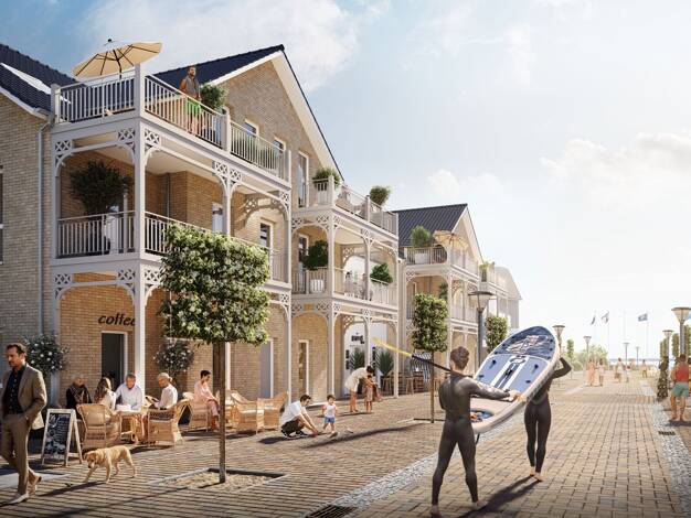 Ladenfläche zum Kauf - Erstbezug provisionsfrei 180.000 € 51,7 m² Verkaufsfläche Strandallee 11 Pelzerhaken Neustadt in Holstein 23730
