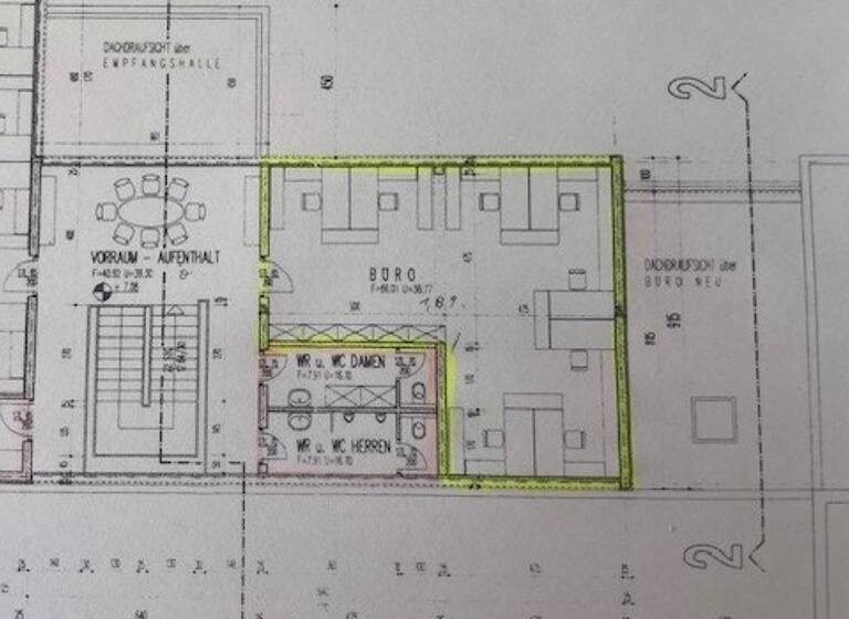 Bürofläche zur Miete 521 € 3 Zimmer 66 m² Bürofläche Hirschstrasse 1 St. Ruprecht Klagenfurt(Stadt) 9020