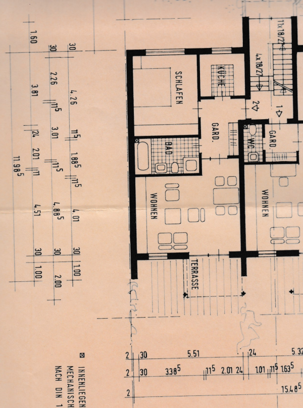 Wohnung zur Miete 650 € 2 Zimmer 58 m²<br/>Wohnfläche EG<br/>Geschoss 01.04.2025<br/>Verfügbarkeit Paracelsusstraße Leinfelden Leinfelden-Echterdingen 70771