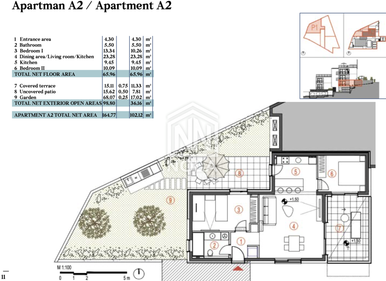 Wohnung zum Kauf 612.720 € 3 Zimmer 1. Geschoss Primosten 22202