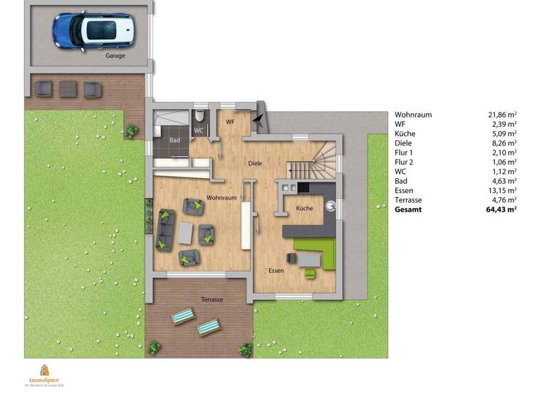 Einfamilienhaus zum Kauf 599.000 € 4 Zimmer 114,3 m² 577 m² Grundstück Adelsried 86477