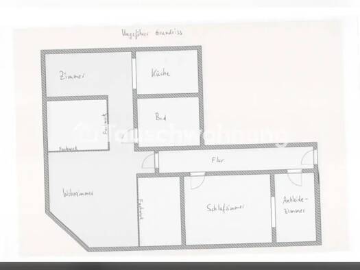 Wohnung zur Miete Tauschwohnung 1.040 € 3 Zimmer 90 m² Wiesbaden Nordost 65183