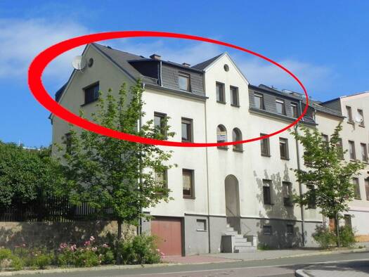 Wohnung zur Miete 527 € 5 Zimmer 117 m² 2. Geschoss Pohlitzer Straße 67 Greiz 07973