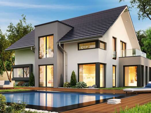 Einfamilienhaus zum Kauf - Erstbezug 1.490.000 € 5 Zimmer 150 m² 712 m² Grundstück frei ab 01.10.2027 Maierbuckallee Tiengen Südwest 79112