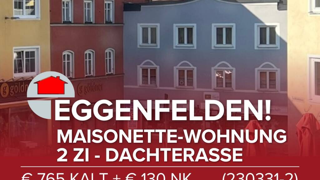 Maisonette zur Miete 765 € 2 Zimmer 85 m² Eggenfelden 84307