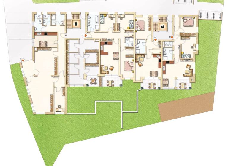 Wohnung zum Kauf provisionsfrei 536.900 € 3 Zimmer 82,6 m² 4 Geschosse frei ab 01.05.2028 Ailingen Friedrichshafen 88048