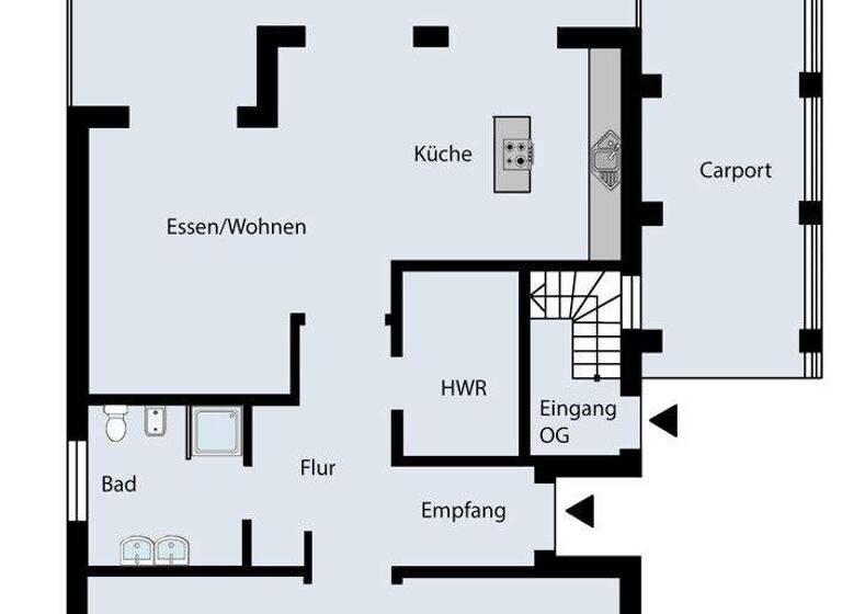 Mehrfamilienhaus zum Kauf 610.000 € 6 Zimmer 212 m² 480 m² Grundstück Rehme Bad Oeynhausen 32547