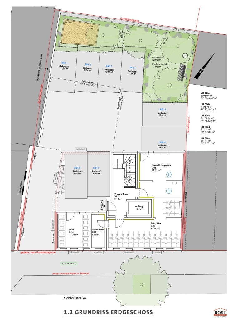 Wohnung zum Kauf provisionsfrei als Kapitalanlage geeignet 611.900 € 4 Zimmer 101,7 m²<br/>Wohnfläche Nürnberg 90478