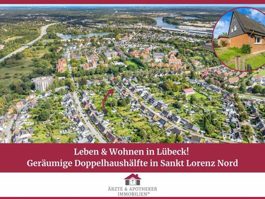 Doppelhaushälfte zum Kauf 349.000 € 6 Zimmer 120 m² 786 m² Grundstück St. Lorenz Nord Lübeck 23554