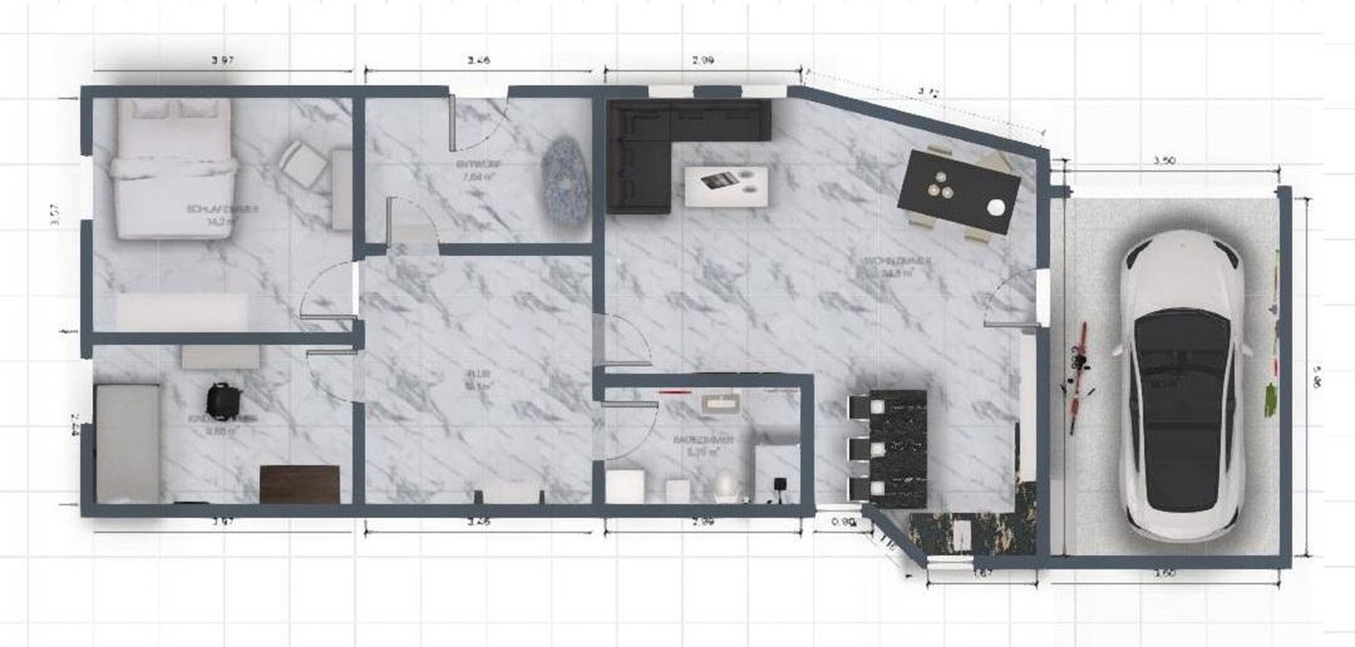 Wohnung zum Kauf provisionsfrei 329.000 € 3 Zimmer 75 m²<br/>Wohnfläche EG<br/>Geschoss Obergriesheim Obergriesheim 74831