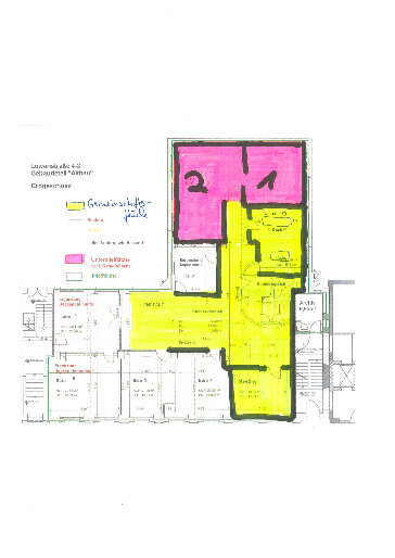 Bürofläche zur Miete provisionsfrei 1.650 € 90 m²<br/>Bürofläche Löwenstraße Ledermuseum Offenbach am Main 63067