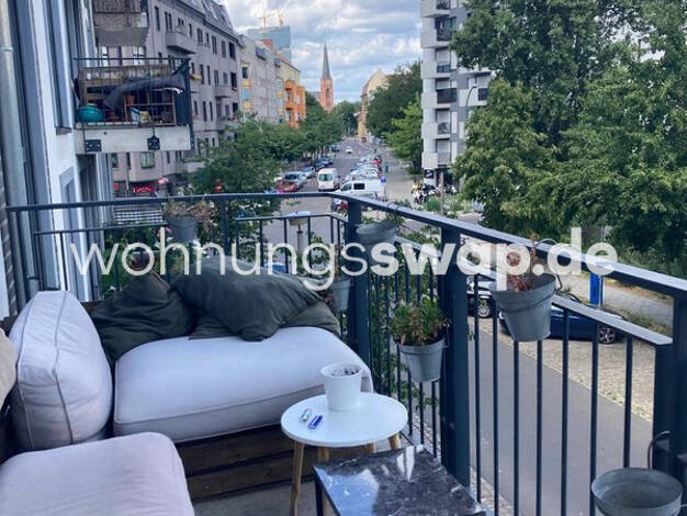 Studio zur Miete Tauschwohnung 1.250 € 3 Zimmer 75 m² 2. Geschoss Friedrichshain Berlin 10245