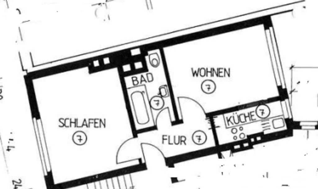 Wohnung zur Miete Wohnen auf Zeit 1.300 € 4 Zimmer 44 m²<br/>Wohnfläche 01.02.2025<br/>Verfügbarkeit Schnorrstraße Holsterhausen Essen 45147