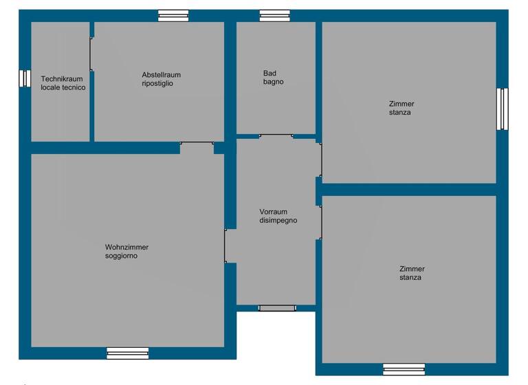 Haus zum Kauf 170.000 € 3 Zimmer 142 m² 14.000 m² Grundstück frei ab sofort Semproniano
