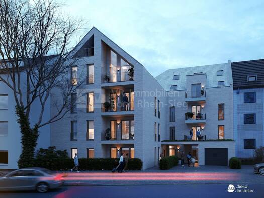 Wohnung zum Kauf - Erstbezug provisionsfrei 464.000 € 3 Zimmer 74,8 m² EG Niehl Köln 50735