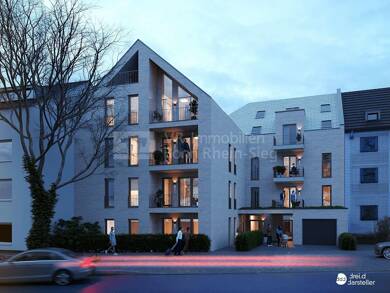 Wohnung zum Kauf - Neubau provisionsfrei 464.000 € 3 Zimmer 74,8 m² EG Niehl Köln 50735