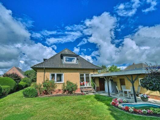 Einfamilienhaus zum Kauf 259.000 € 4 Zimmer 129 m² 1.064 m² Grundstück Oldenbrok-Mittelort Ovelgönne 26939