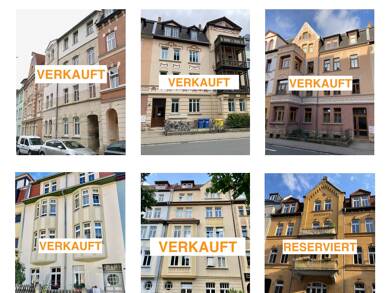 Mehrfamilienhaus zum Kauf 1.047.900 € 16 Zimmer 524 m² frei ab sofort Lutherstraße 86 West Jena 07743