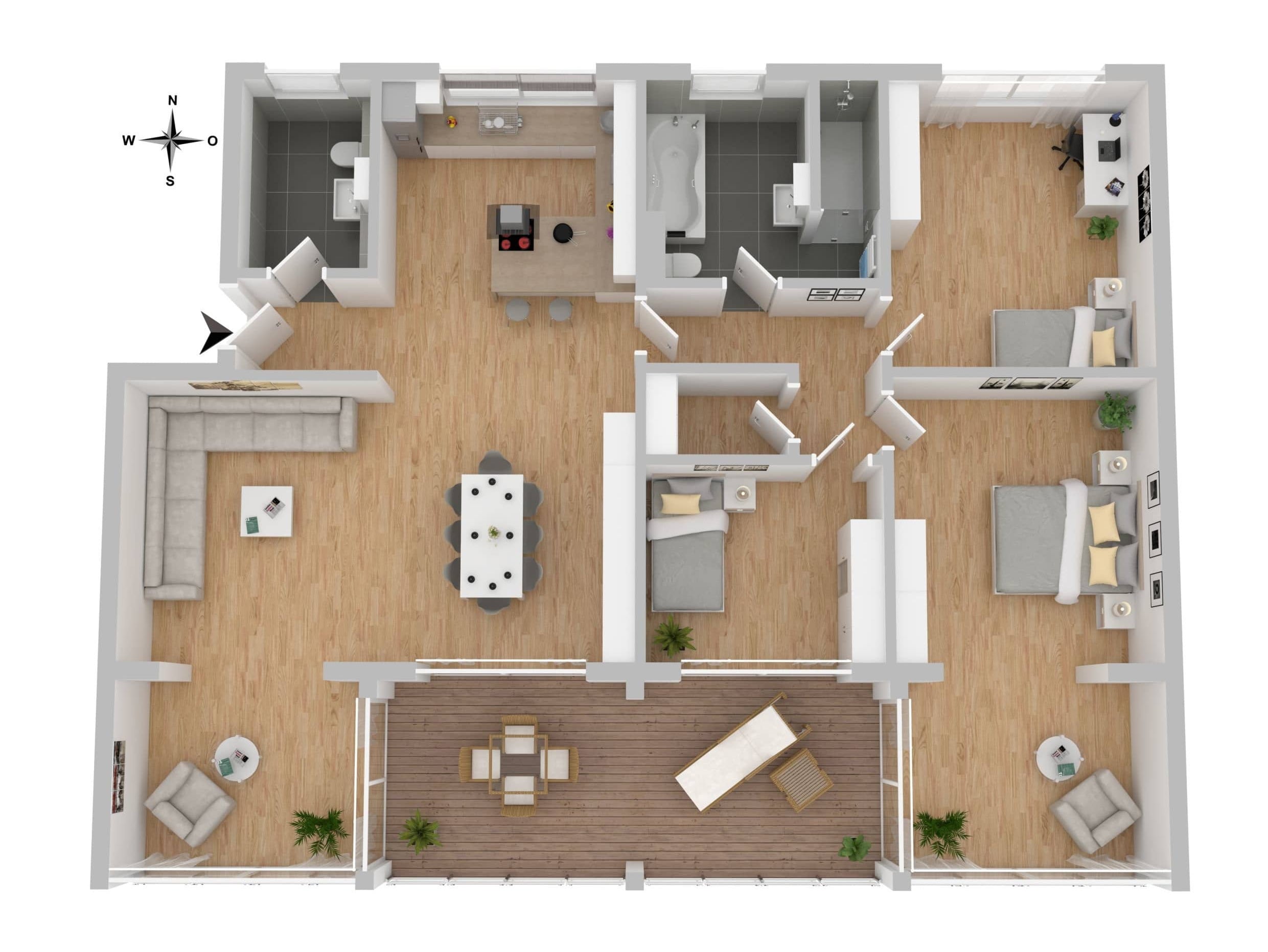 Wohnung zum Kauf provisionsfrei 663.500 € 4,5 Zimmer 135 m²<br/>Wohnfläche Nord II Jena 07743