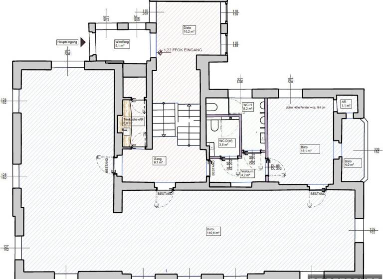 Büro zur Miete 1.450 € 2,5 Zimmer 145 m² Bürofläche Kirchberg-Thening 4062