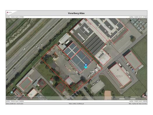 Lagerhalle zum Kauf 1.310 m² Lagerfläche Unter Hub 31 Altach 6844