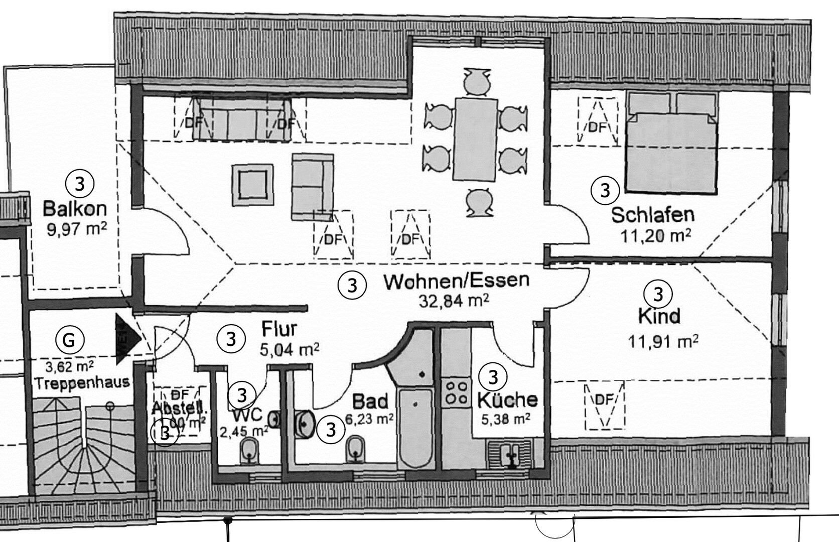 Wohnung zur Miete 950 € 3,5 Zimmer 78,8 m²<br/>Wohnfläche 2.<br/>Geschoss 01.02.2025<br/>Verfügbarkeit Duttenberg Bad Friedrichshall-Duttenberg 74177