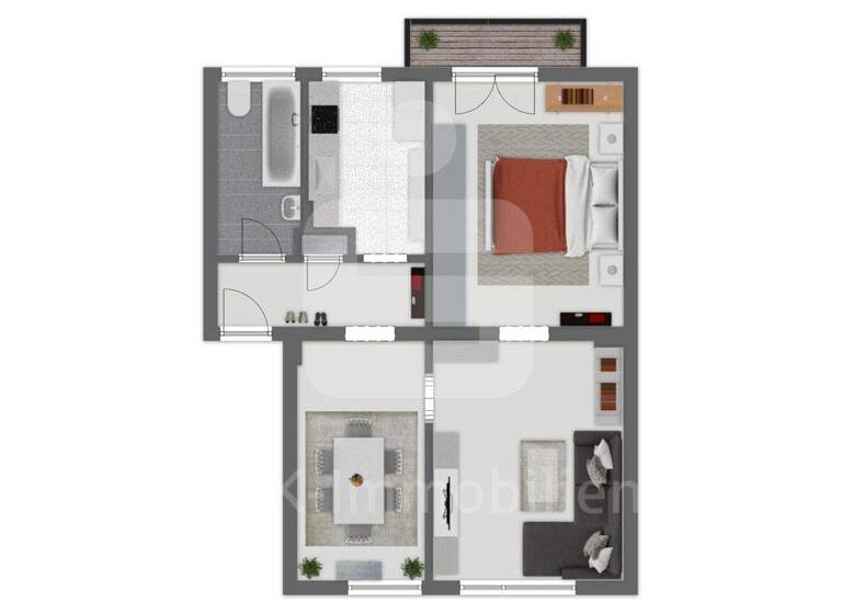 Wohnung zum Kauf 95.000 € 3 Zimmer 52 m² 2. Geschoss Rheinbach 53359