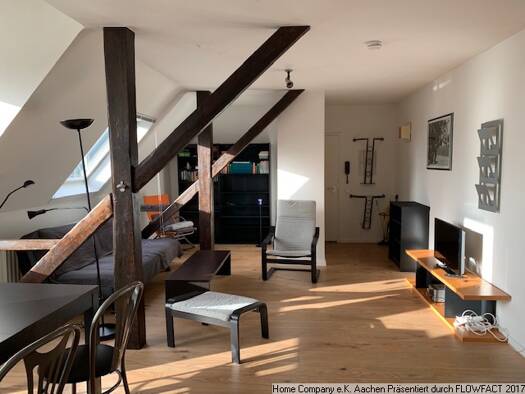 Wohnung zur Miete Wohnen auf Zeit 1.075 € 2 Zimmer 80 m² frei ab 01.01.2026 Aachen 52070