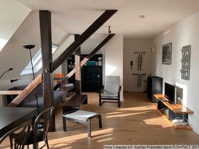 Wohnung zur Miete Wohnen auf Zeit 1.075 € 2 Zimmer 80 m² frei ab 01.10.2025 Hansemannplatz Aachen 52070